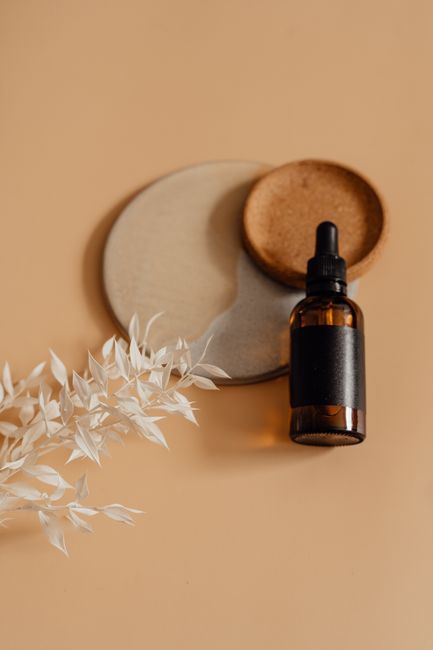 Flacon de sérum avec pipette